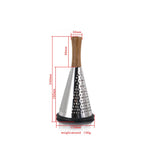 Grater 3 Side Shred Manual Handheld Stainless Steel Multi-Purpose Non-Slip Shredder Cone Vegetable Grater Kitchen Tool